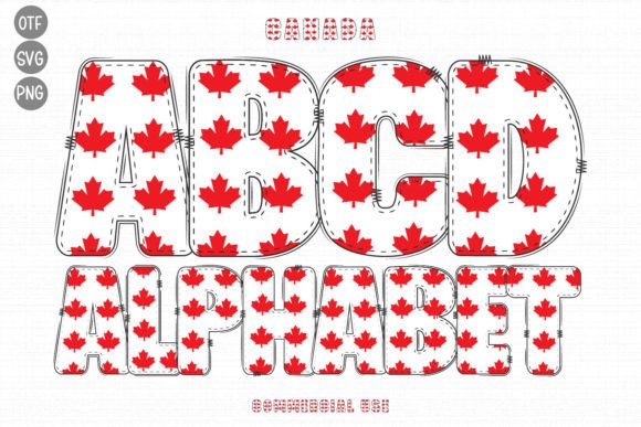 Canada: A Playful Color Font for Vibrant Creative Projects