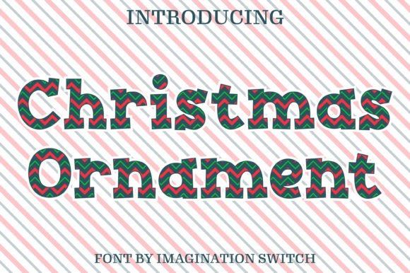 Christmas Ornament: A Font That Brings Festive Flair to Your Designs
