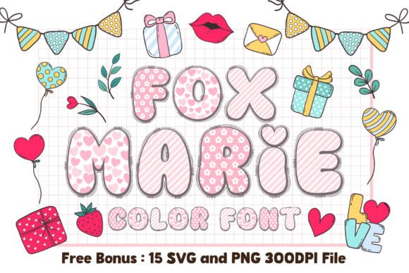 Fox Marie: The Color Font That Brings Instant Charm