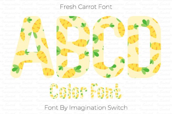 Fresh Carrot: A Font That Brings Colorful Character to Your Creations