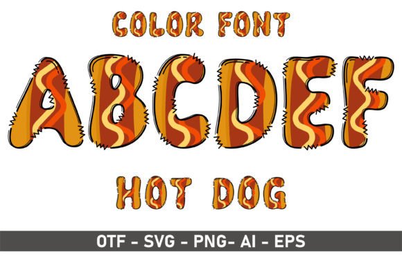 Hot Dog: A Playful Font for Creative Branding & Design
