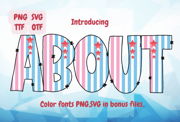 Infuse Your Creations with Whimsy: The About Display Font