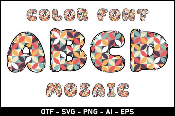 Mosaic: A Playful Font for Creative Branding
