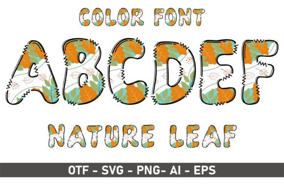 Nature Leaf: A Font That Brings Whimsy and Artistry to Your Work