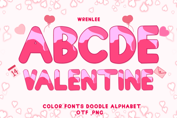 Wrenlee: A Sweet Typeface for Romantic and Whimsical Designs