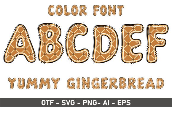 Yummy Gingerbread: A Sweet Addition to Your Font Library